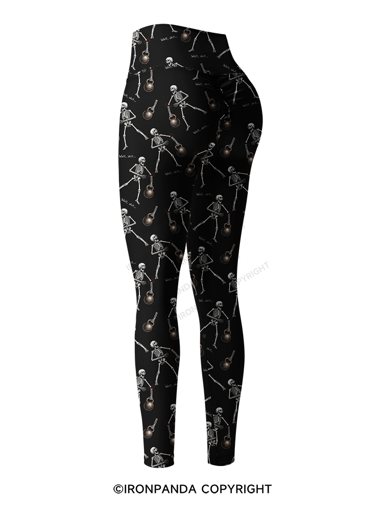 Well Shit... Printed Yoga Pants