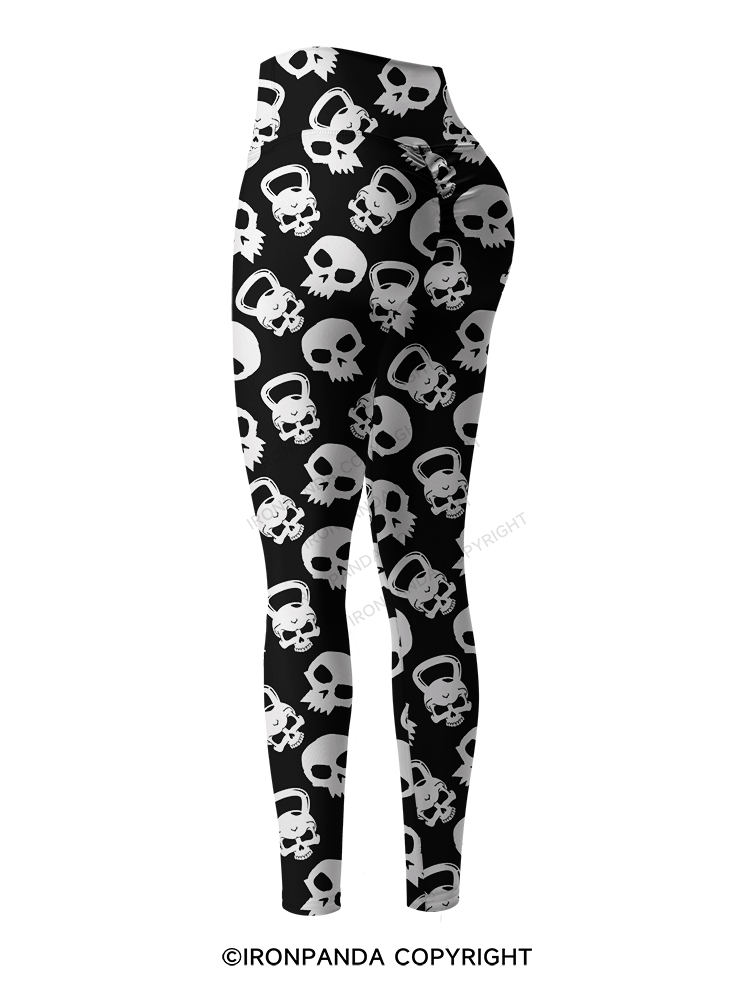 KETTLEBELL SKULL FITNESS Yoga Printed Yoga Pants