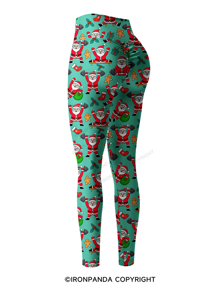 Santa Fitness Collection Printed Yoga Pants