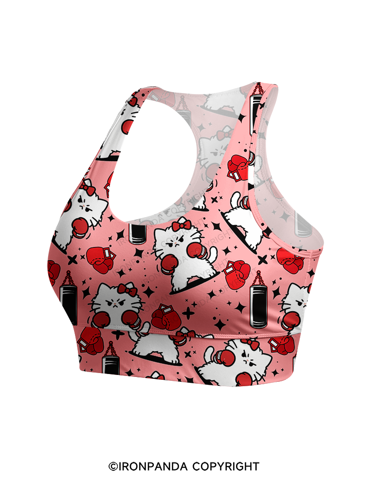 Tall Enough For Your Shins Racerback Sports Bra