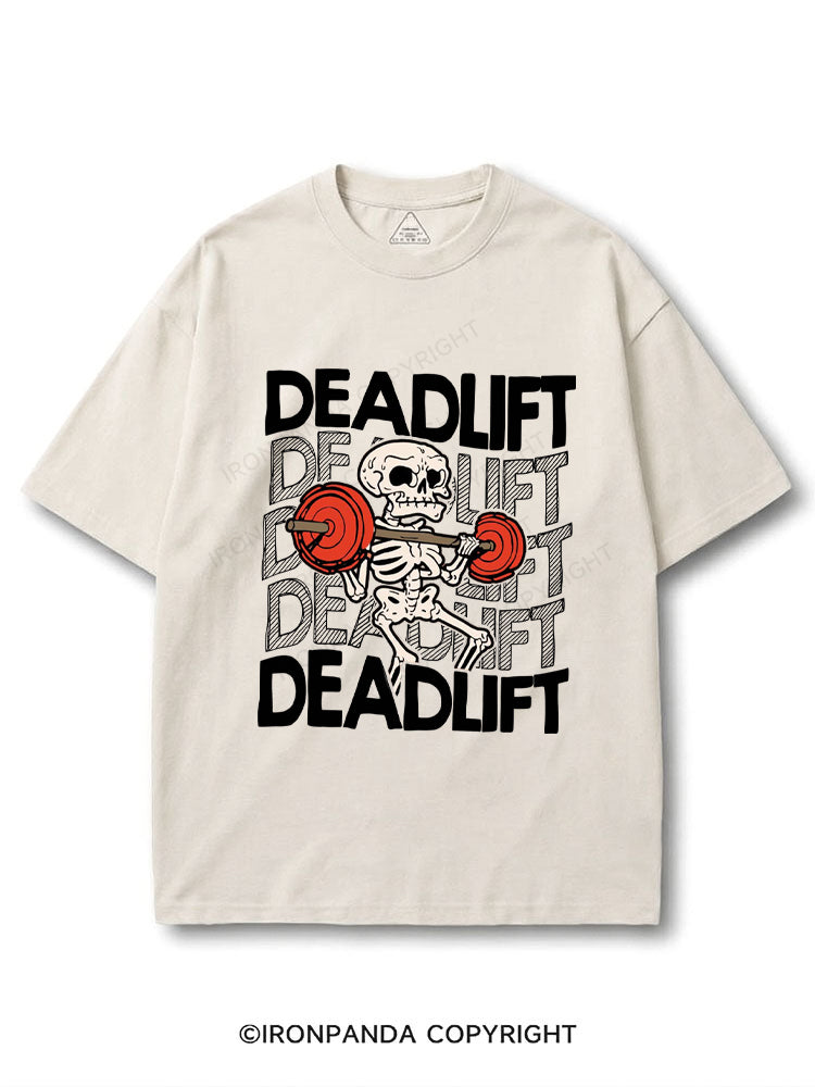 Skeleton Deadlift Funny Halloween COTTON PUMP COVER