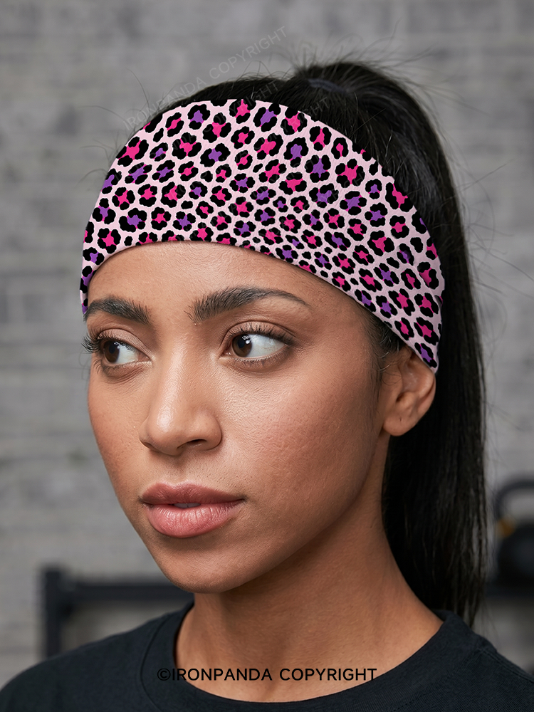 SWEET LEOPARD Gym Headband