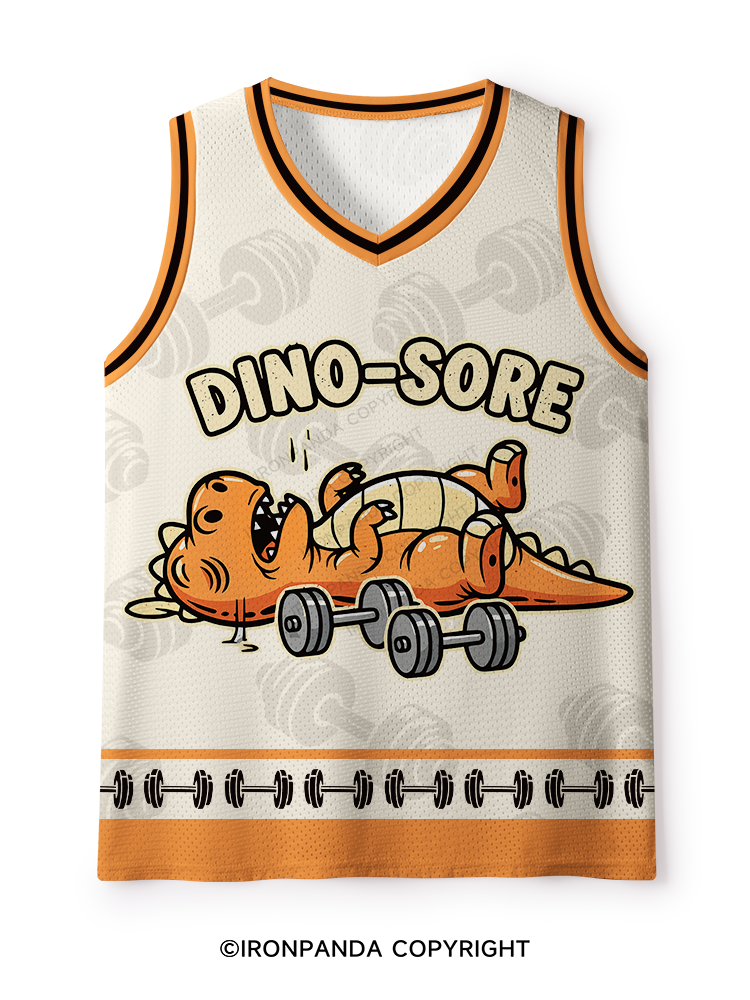 Dino-Sore Lifter Workout Mesh Tank Top