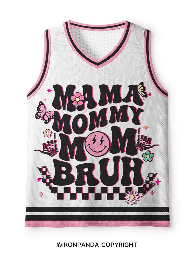 Mama Mommy Mom Bruh Mesh Tank Top