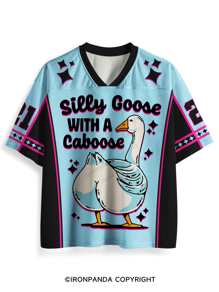 Silly Goose With A Caboose Mesh Jersey