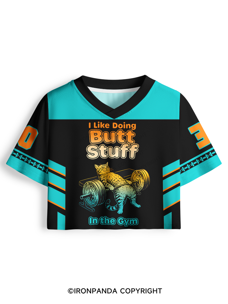 I LIKE DOING BUTT STUFF IN THE GYM Pro Mesh Jersey