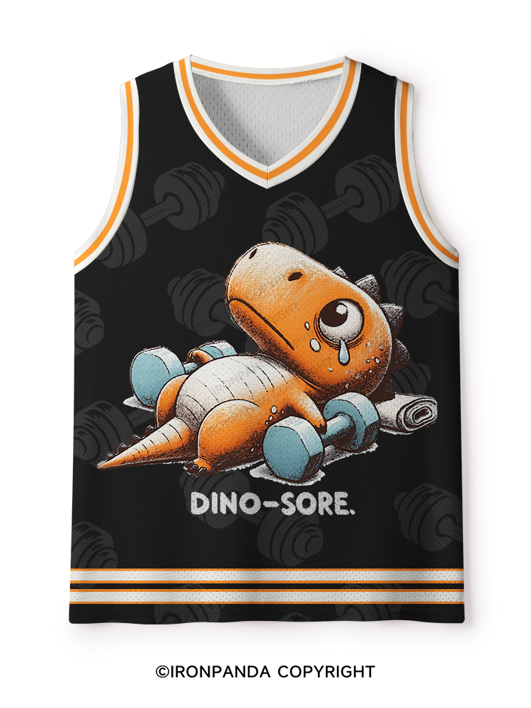 Dino-Sore After Workout Mesh Tank Top