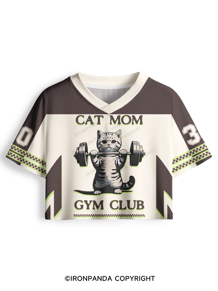 cat mom gym club Pro Mesh Jersey