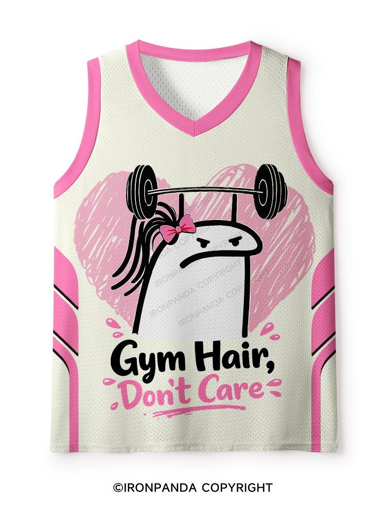 Gym Hair Don't Care Mesh Tank Top
