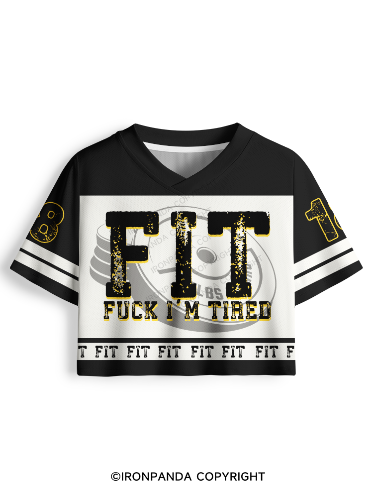 FUCK I'M TIRED Pro Mesh Jersey