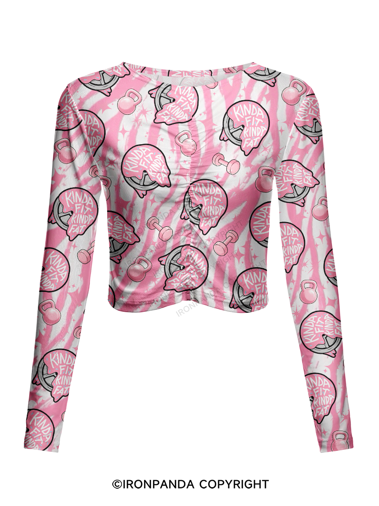 FITNESS SWEET COOL Mesh Long Sleeve Top