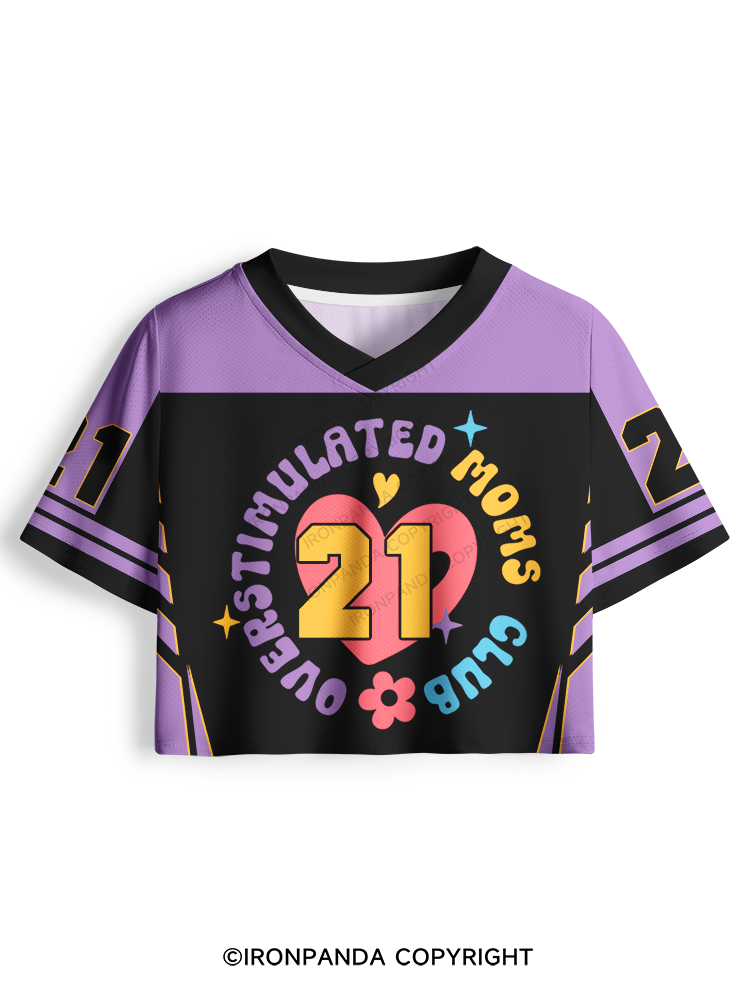 OVER STIMULATED MOMS CLUB Pro Mesh Jersey