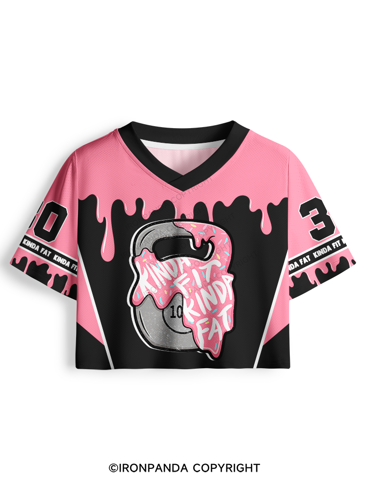 kinda fit sorta fat Kettlebell Pro Mesh Jersey