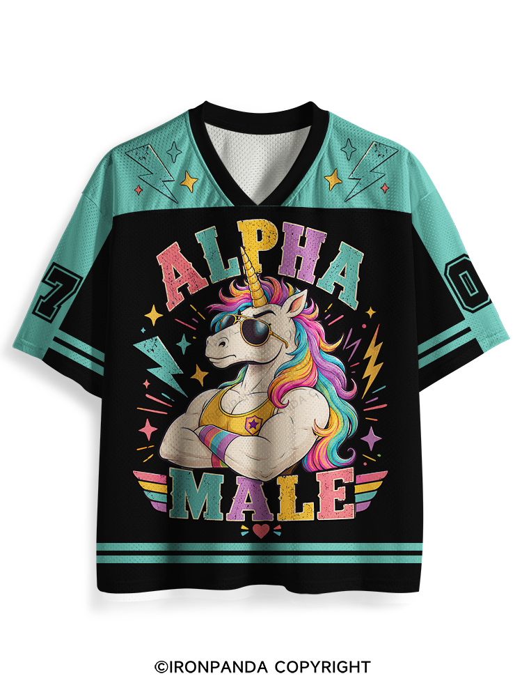 Alpha Male Unicorn Mesh Jersey