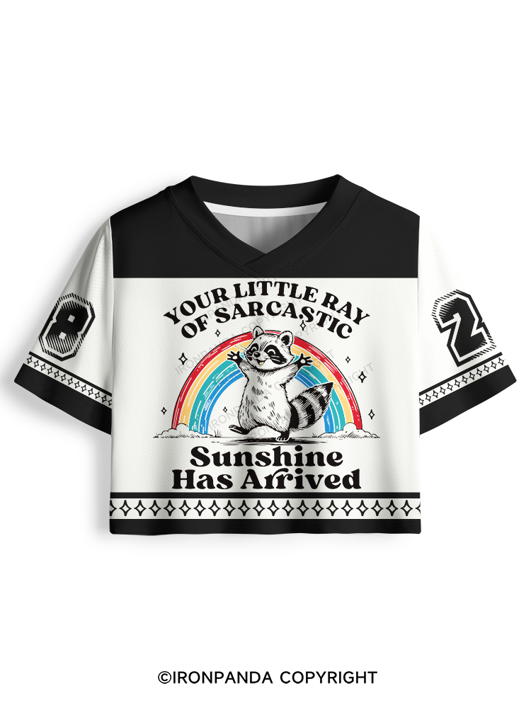 YOUR LITTLE RAY OF SARCASTIC SUNSHINE HAS ARRIVED Pro Mesh Jersey