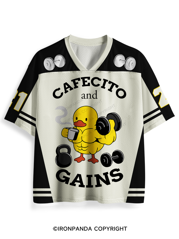 CAFECITO AND GAINS Mesh Jersey