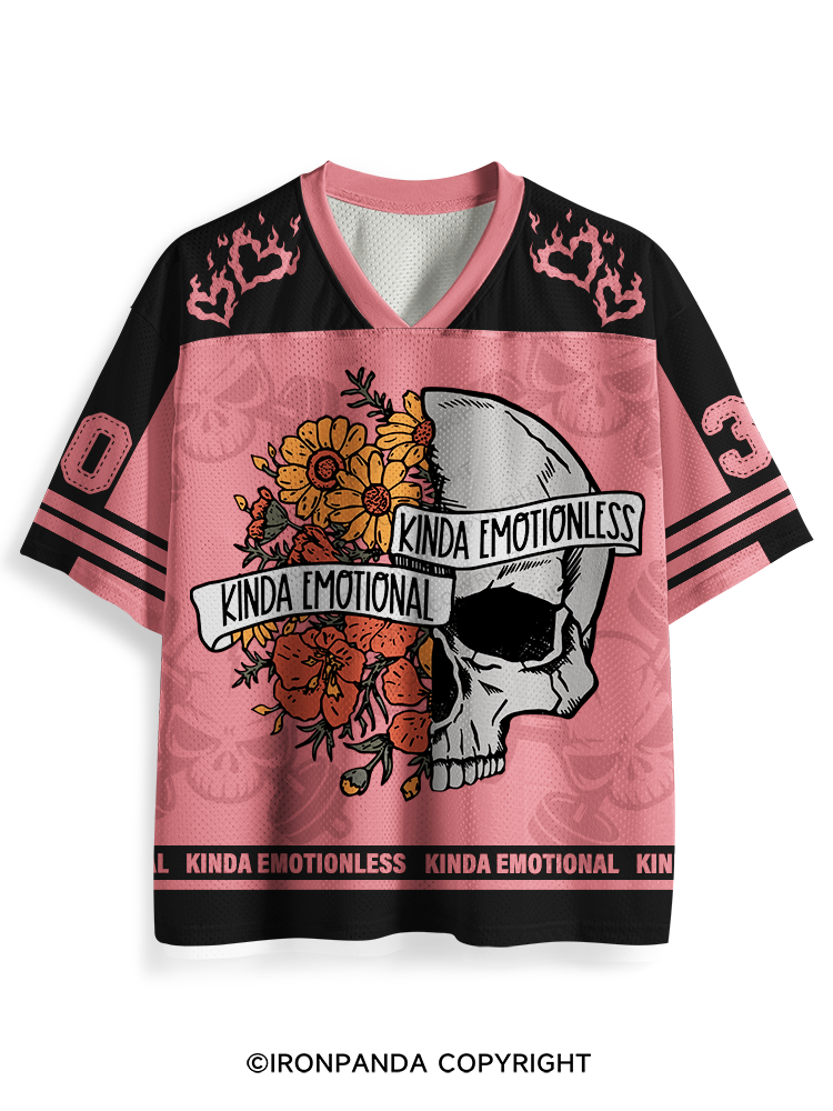 KINDA EMOTIONAL KINDA EMOTIONLESS Mesh Jersey