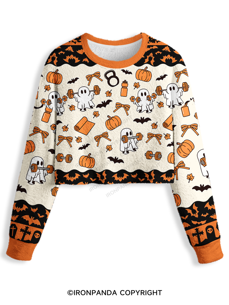 HOT GHOULS Crop Ugly Sweater