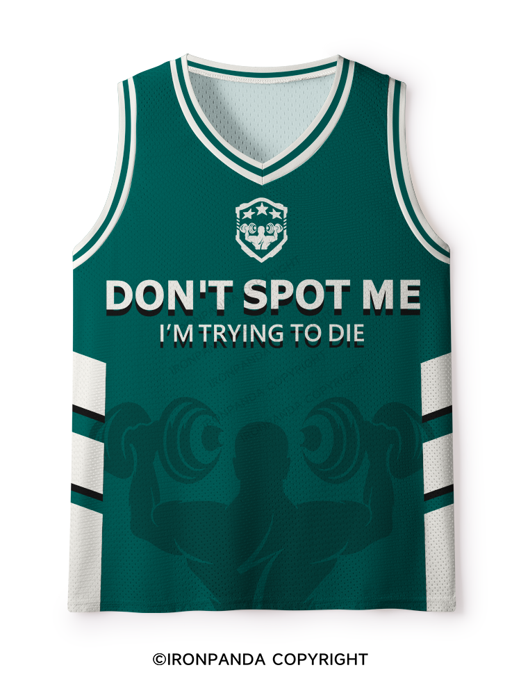 Don't spot me Mesh Tank Top