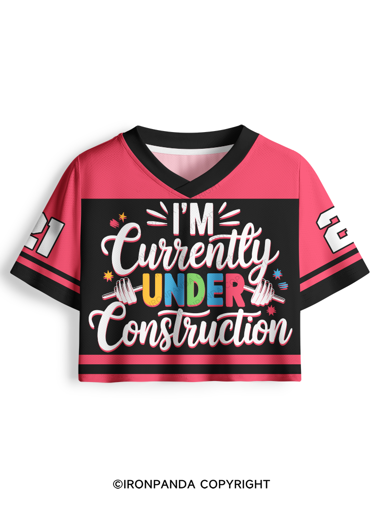 I'M CURRENTLY UNDER CONSTRUCTION Pro Mesh Jersey
