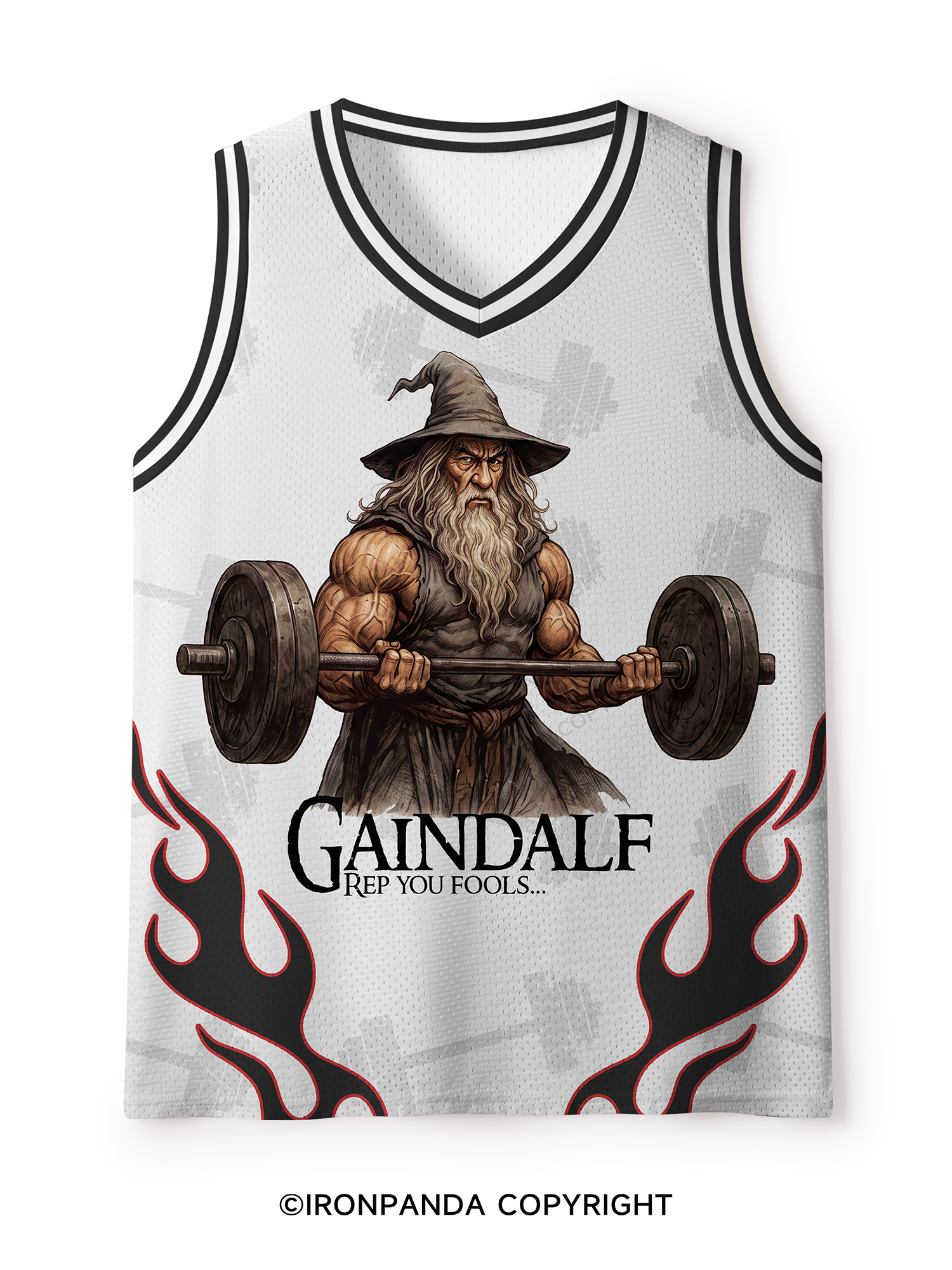 Rep you fools Mesh Tank Top