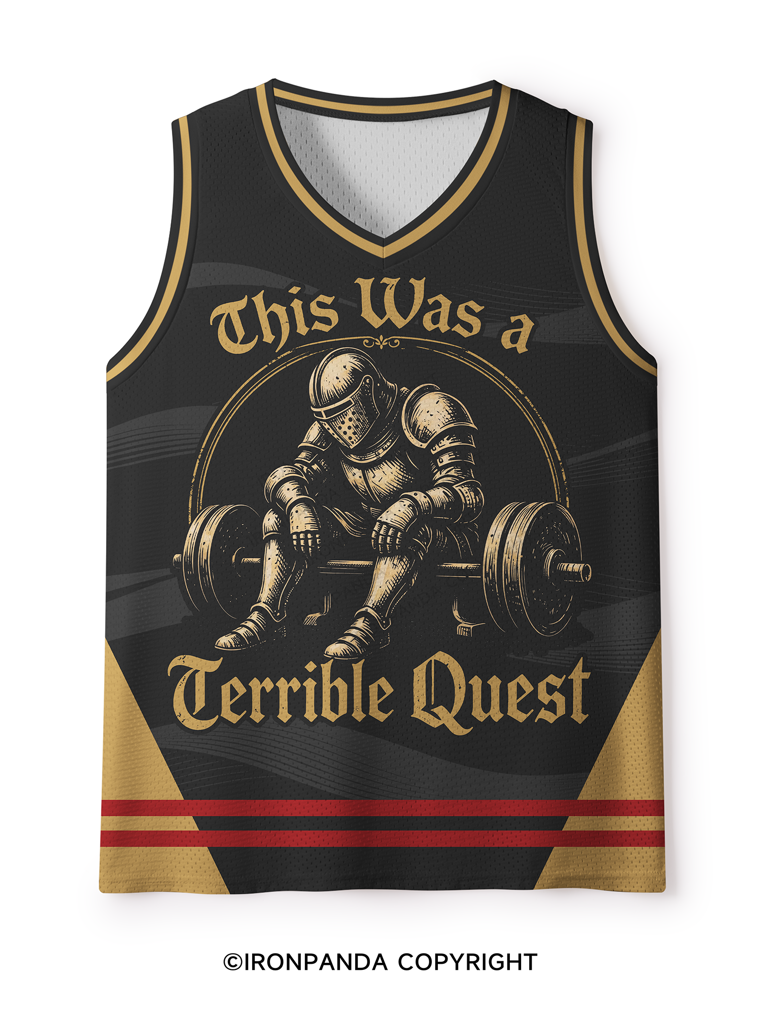 This Was A Terrible Quest Mesh Tank Top