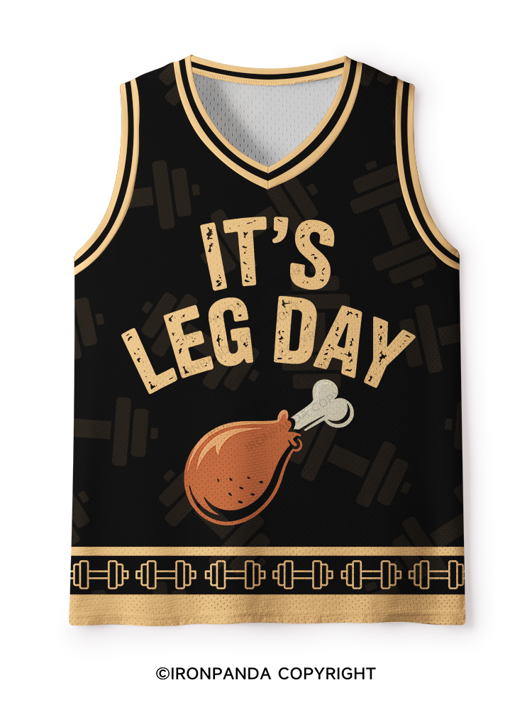 It's Leg Day Mesh Tank Top