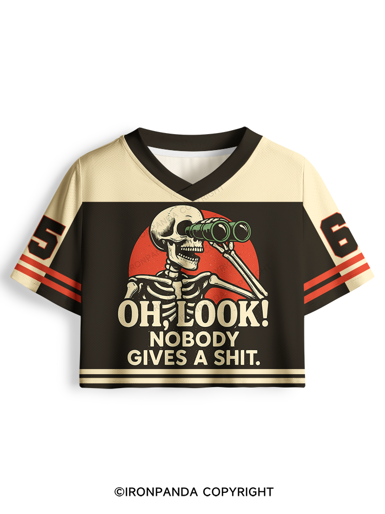 OH, LOOK! NOBODY GIVES A SHIT SKELETON Pro Mesh Jersey