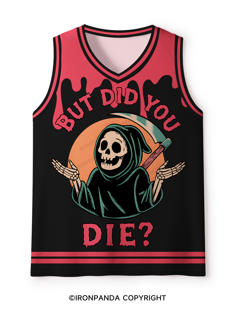 But did you die? Ghost Mesh Tank Top