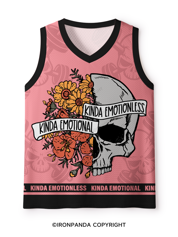 KINDA EMOTIONAL KINDA EMOTIONLESS Mesh Tank Top
