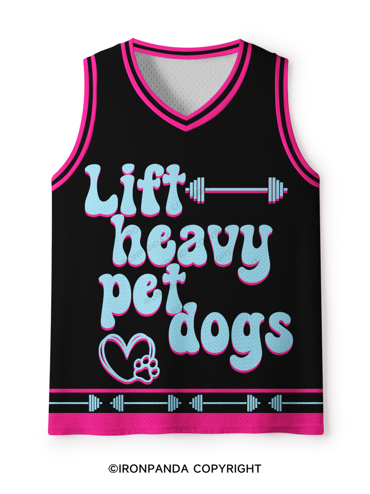 Lift Heavy Pet Dogs Mesh Tank Top
