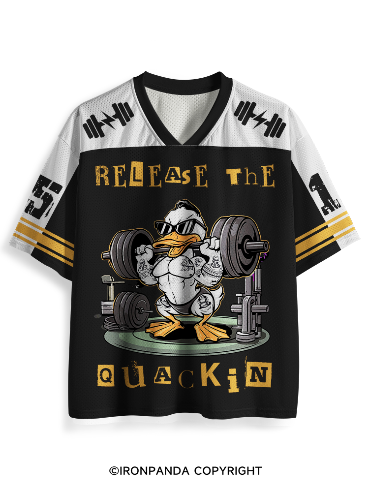 STRONG DUCK RELEASE THE QUACKIN Mesh Jersey