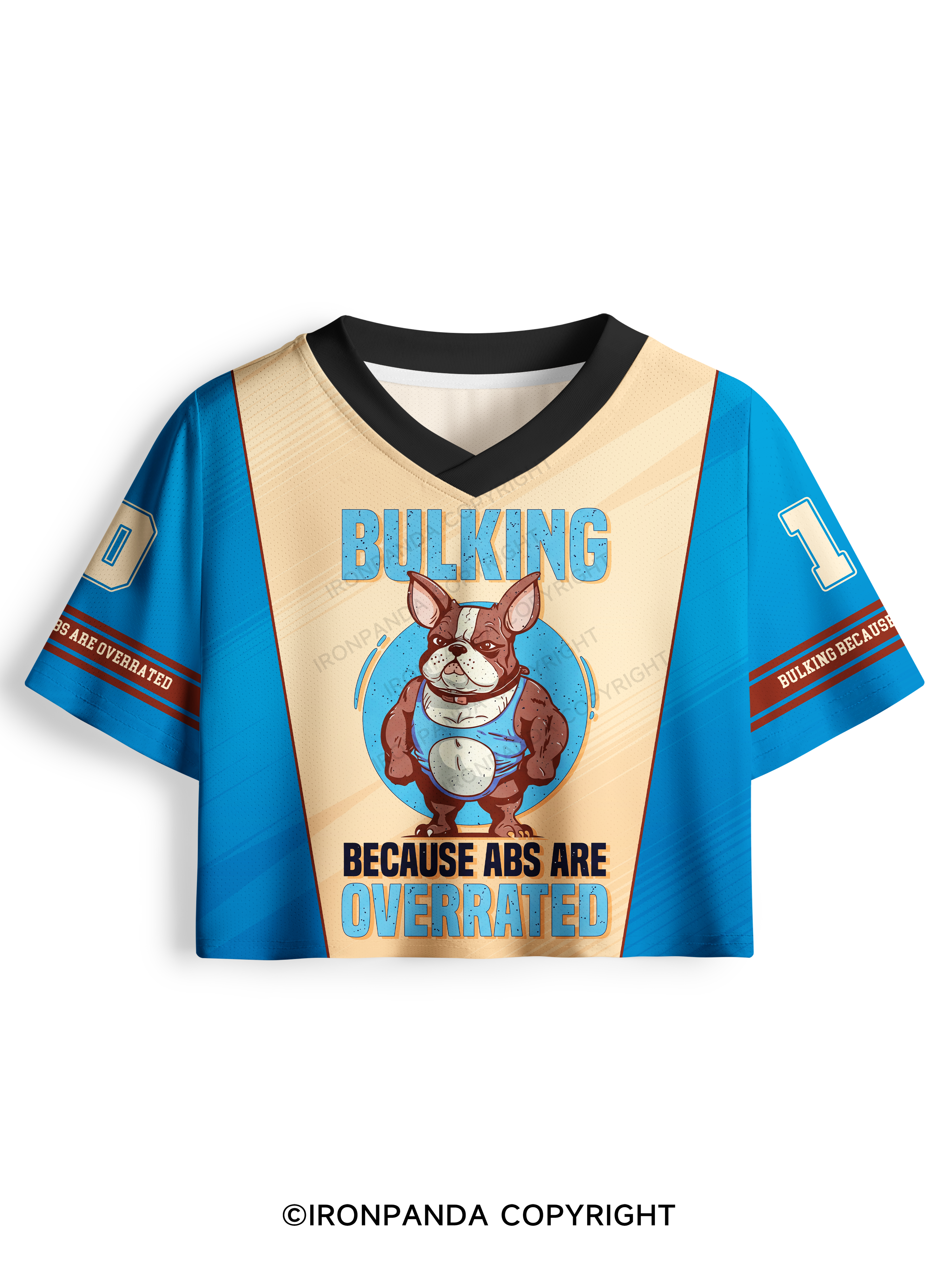 Bulking Because Abs Are Overrated Pro Mesh Jersey