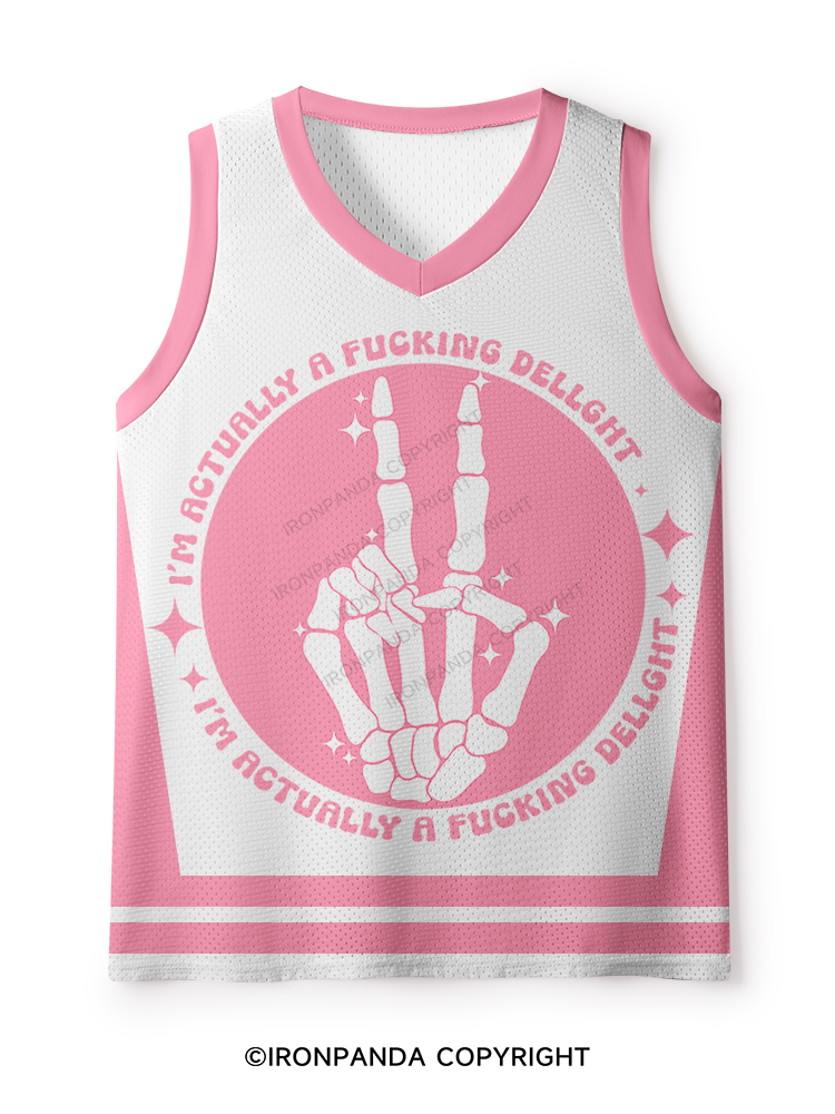 SORRY YOU'RE INTIMIDATED BY MY RESTING BITCH FACE Mesh Tank Top