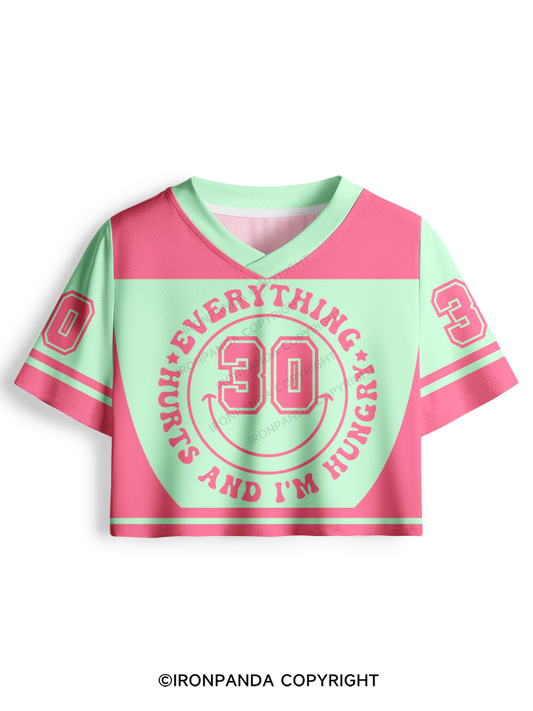 EVERYTHING HURTS AND I'M HUNGRY SMILE Pro Mesh Jersey