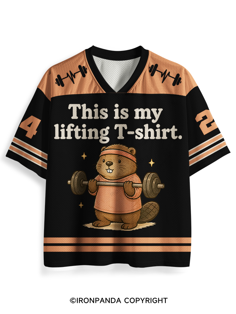 THIS IS MY LIFTING T-SHIRT Mesh Jersey