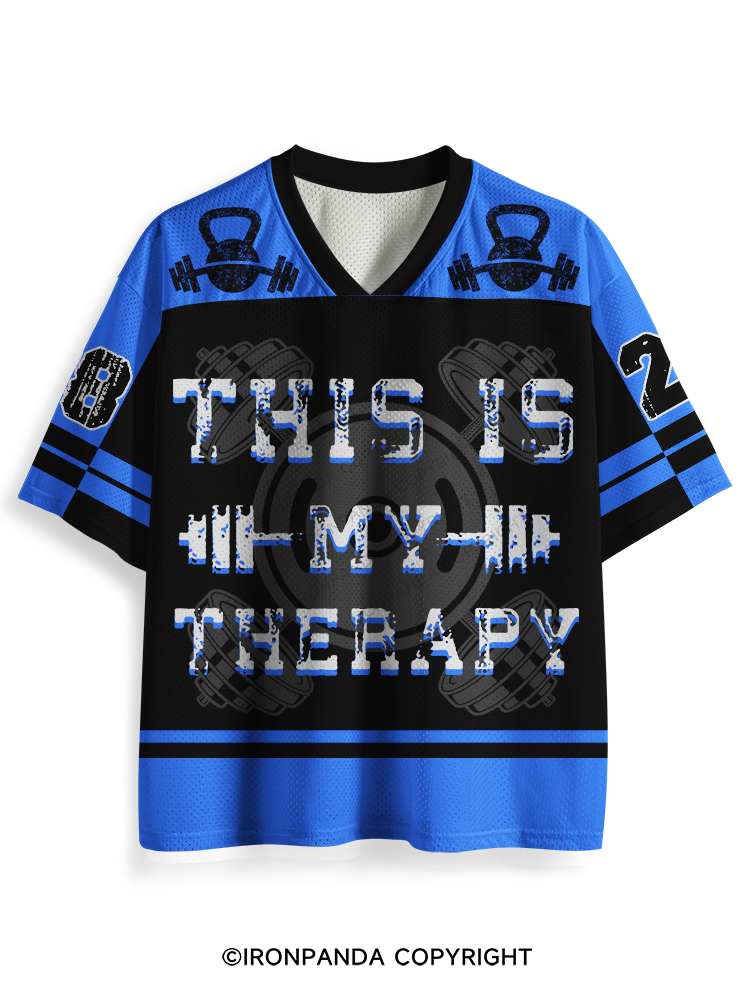 This Is My Therapy Mesh Jersey