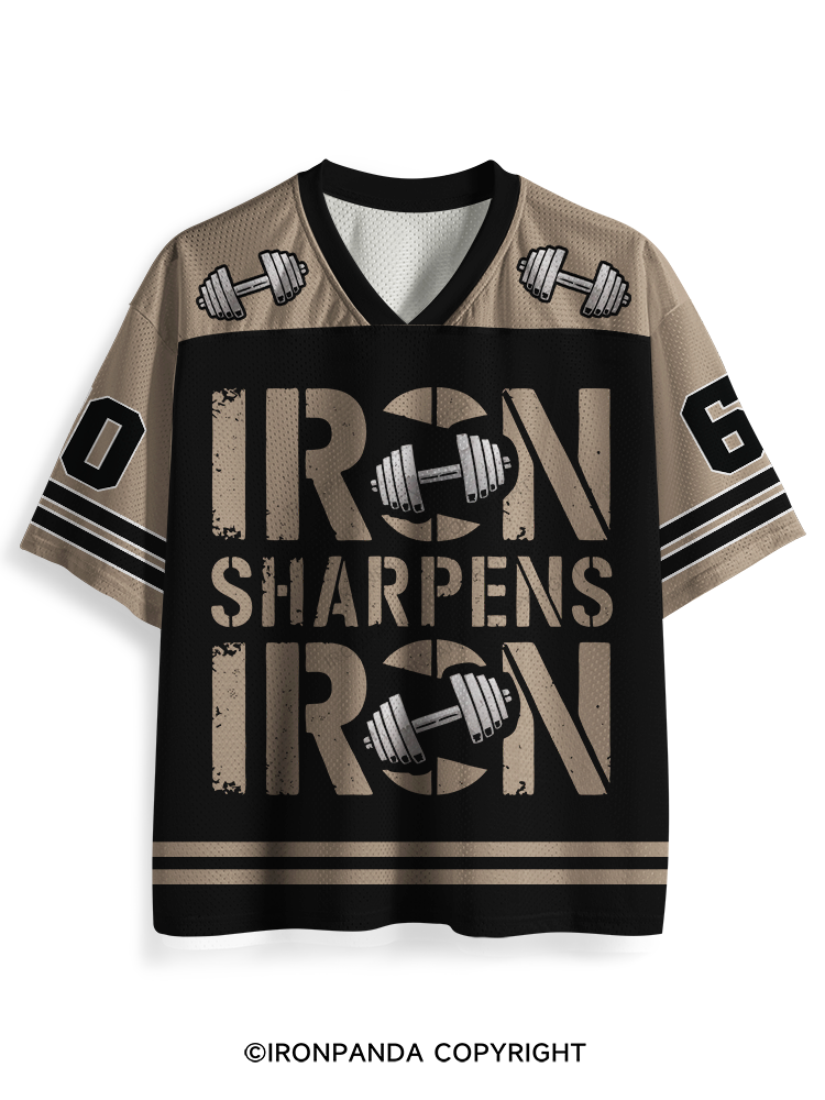 IRON SHARPENS Mesh Jersey