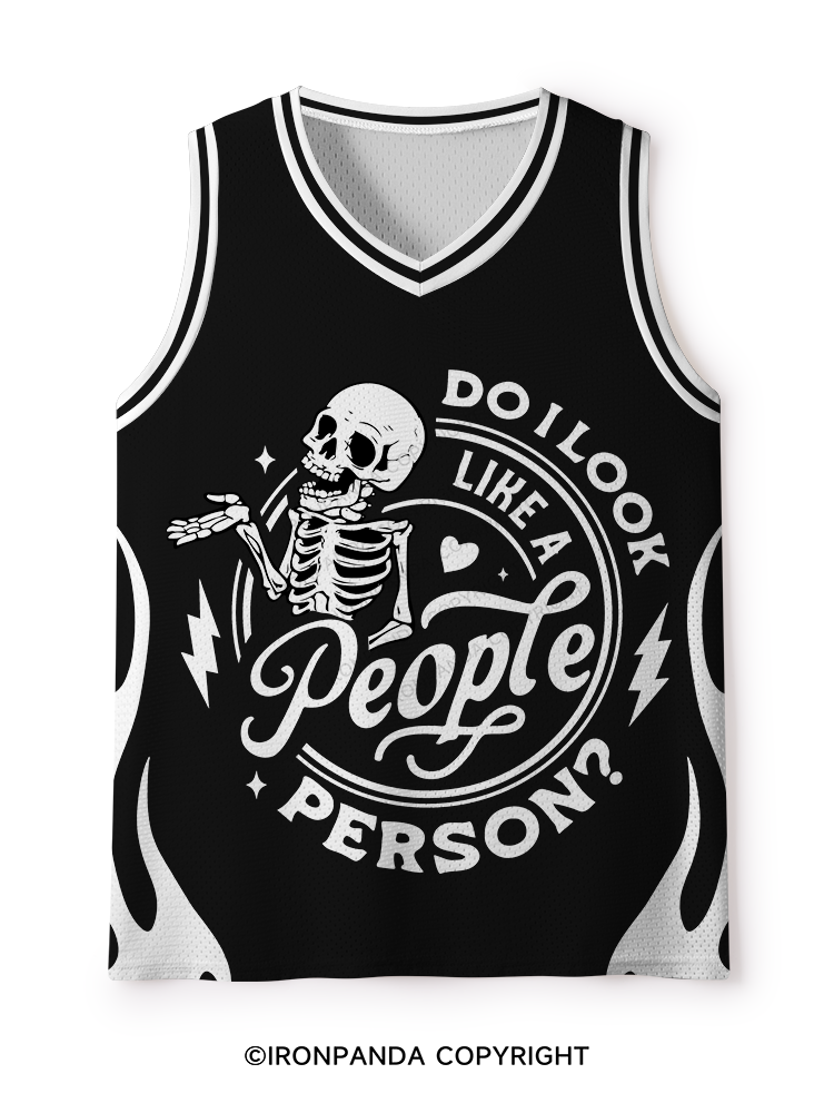 DO I LOOK LIKE A PERSON? Mesh Tank Top