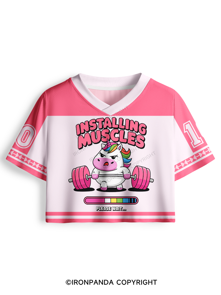INSTALLING MUSCLES PLEASE WAIT…. Pro Mesh Jersey