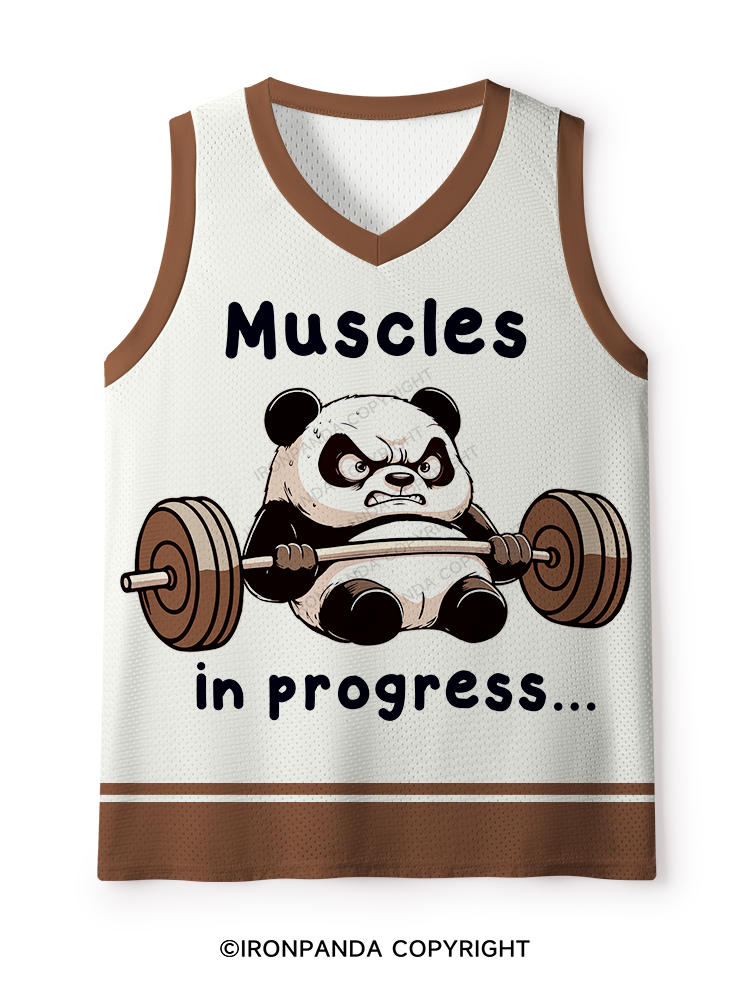 muscles in progress panda Mesh Tank Top