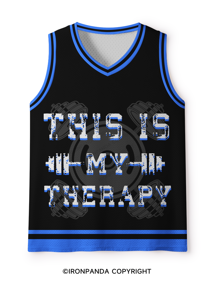 This Is My Therapy Mesh Tank Top