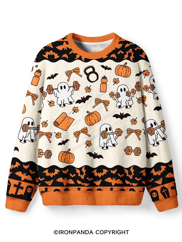 HOT GHOULS Ugly Fuzzy Fleece Sweater