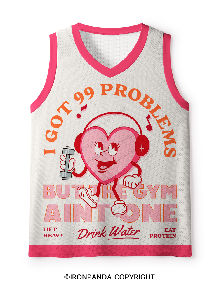 99 Problems But The Gym Aint One Mesh Tank Top