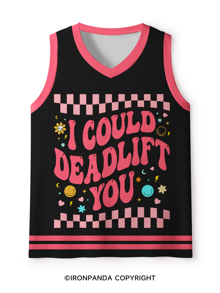 i could deadlift you Mesh Tank Top