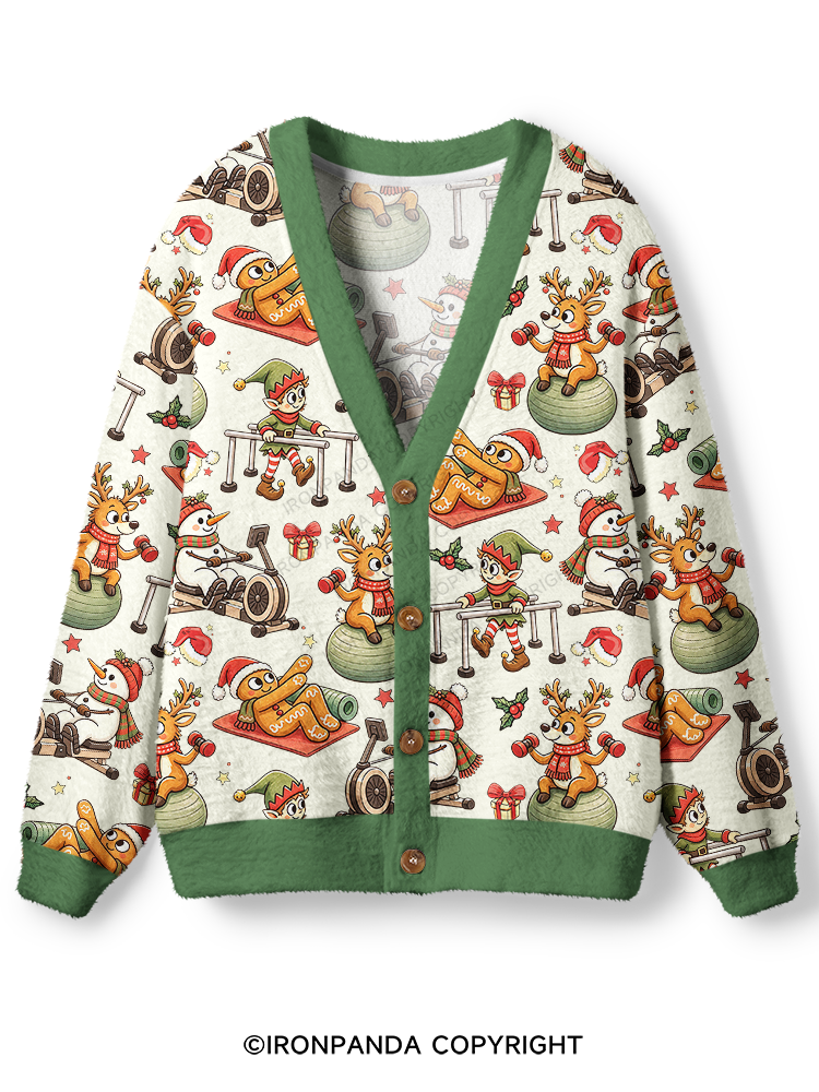 Physical Therapy Christmas Ugly Cardigan Sweater