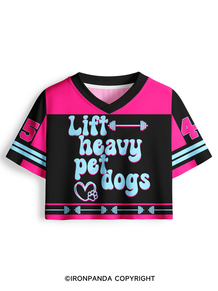 Lift Heavy Pet Dogs Pro Mesh Jersey