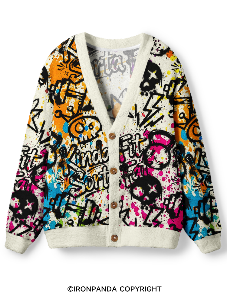 KINDA SORTA FIT WORKOUT Ugly Cardigan Sweater