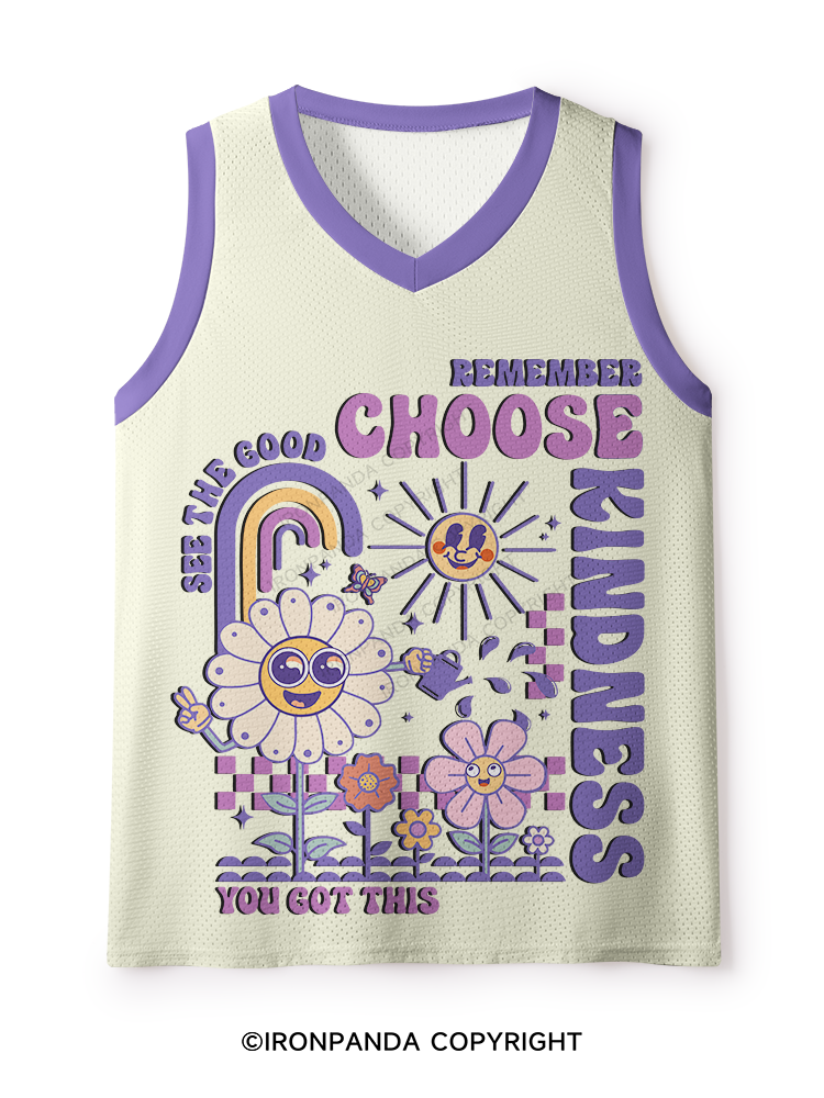 Choose Kindness Mesh Tank Top