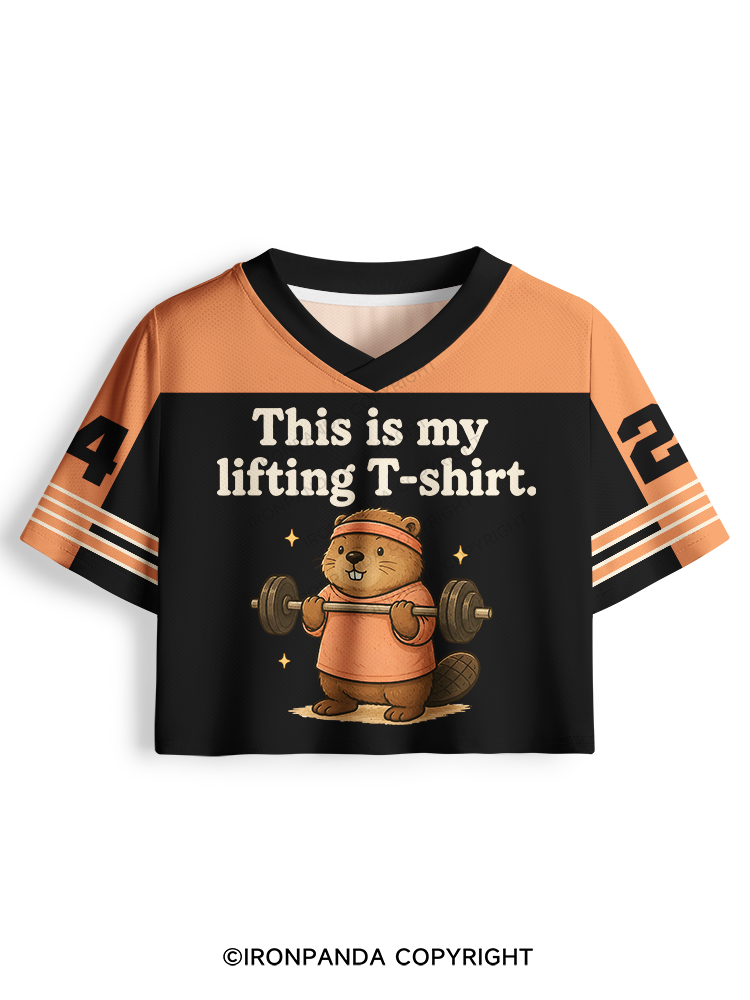 THIS IS MY LIFTING T-SHIRT Pro Mesh Jersey